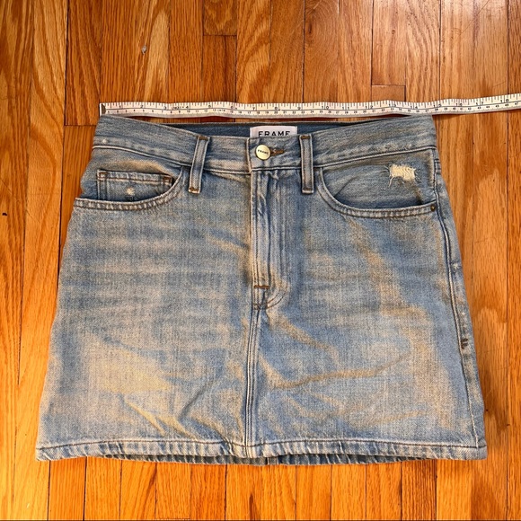Frame Denim Le Mini Skirt Ryde - Picture 4 of 15